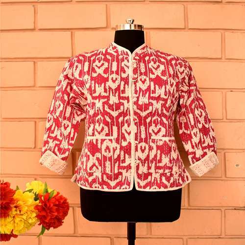 Short Kantha Jacket