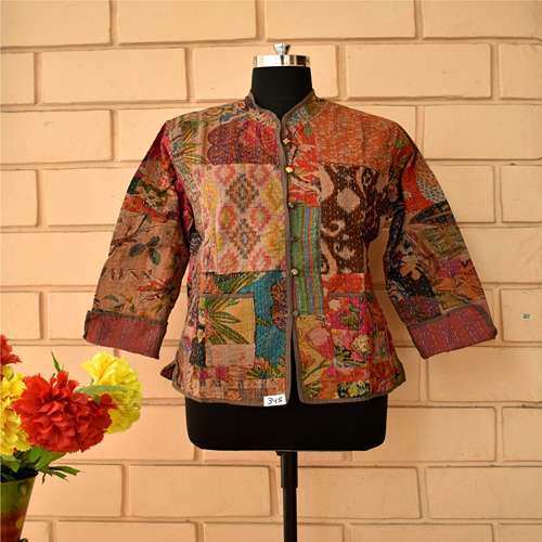 Stone Wash Short Jacket