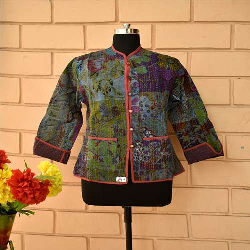 Stone Wash Short Jacket