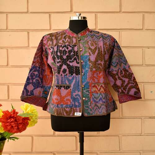 Stone Wash Short Jacket