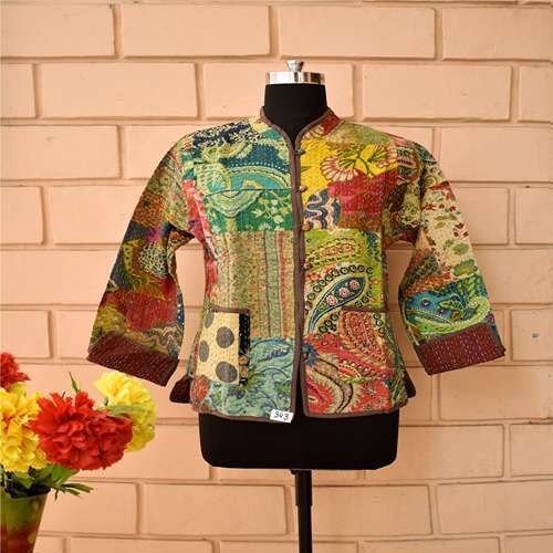 Stone Wash Short Jacket
