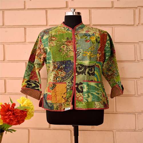 Stone Wash Short Jacket