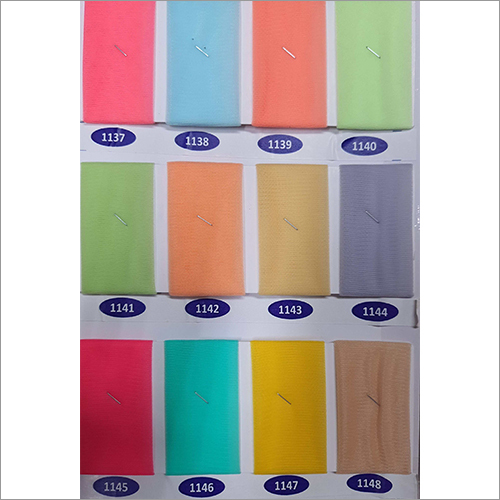 Semi Nylon Net - Texture: Plain