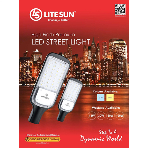 High Finish Premium Street Light Color Temperature: 2700-6000 Kelvin (K)