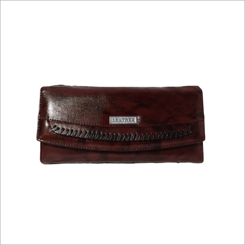 Plain Ladies Leather Clutch