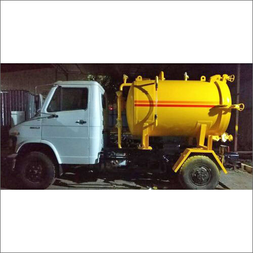 Metal Chassis Mounted Sewer Suction Machine