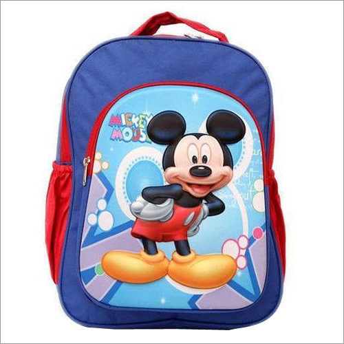 Multicolor Mickey Mouse Kids School Bags