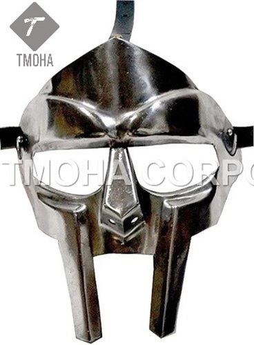 आयरन मध्यकालीन आर्मर हेलमेट हेलमेट नाइट हेलमेट क्रूसेडर हेलमेट प्राचीन हेलमेट Mf Doom मास्क Ah0227