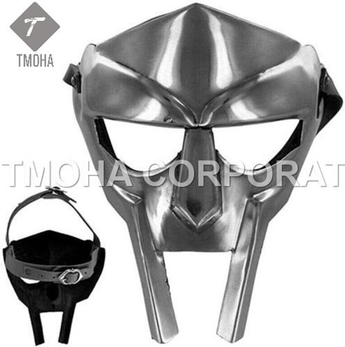 आयरन मध्यकालीन कवच हेलमेट नाइट हेलमेट क्रूसेडर हेलमेट प्राचीन हेलमेट Mf डूम मास्क Ah0230
