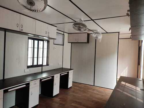 Prefab Office Porta Cabin - Color: As Per Requirement