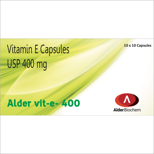 Vitamin E Capsules - High Purity, Effective Dosage For Adults | Hygienic And Safe Consumption, Diverse Specifications