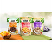 प्रिंटेड जिपर पाउच