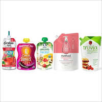 प्रिंटेड पैच हैंडल बैग