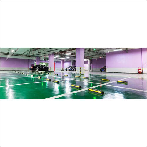 Scratchproof Car Parking Epoxy Floor Coating Service