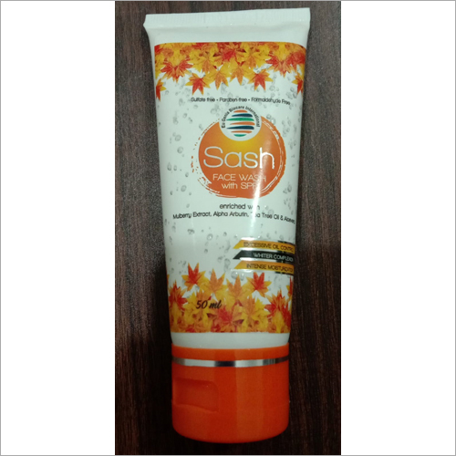 White Sash Facewash