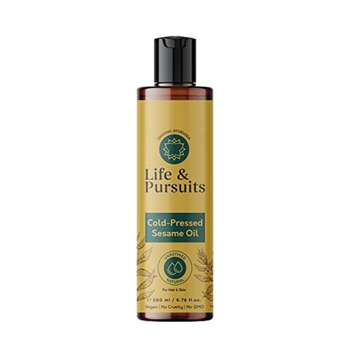 Life And Pursuits Cold Pressed Unrefined Sesame Oil Age Group: Adults