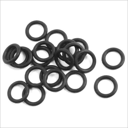 Black 1Mm Rubber O Ring