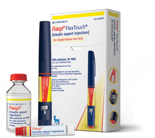 इंसुलिन एस्पार्ट (100iu/ml) विशिष्ट दवा