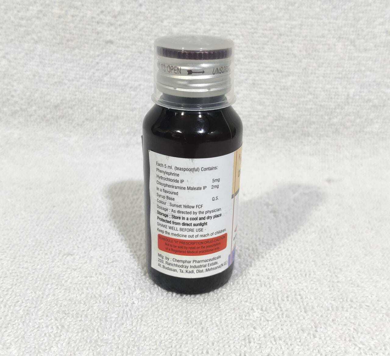 Phenylephrine  Hcl 5.0 Mg  Chlorpheniramine  Maleate 2.0 Mg