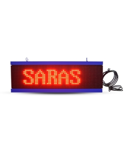 Scrolling Led Board Body Material: Powder Coated Installation