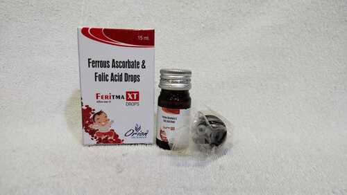 Ferrous Ascorbate Elemental Iron 10 mg Folic Acid 100 mcg