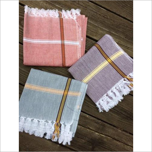 Sada Pancha Towel - 100% Cotton, Plain Dyed | Eco-Friendly, Quick Dry, Suitable for Home & Hotel Use