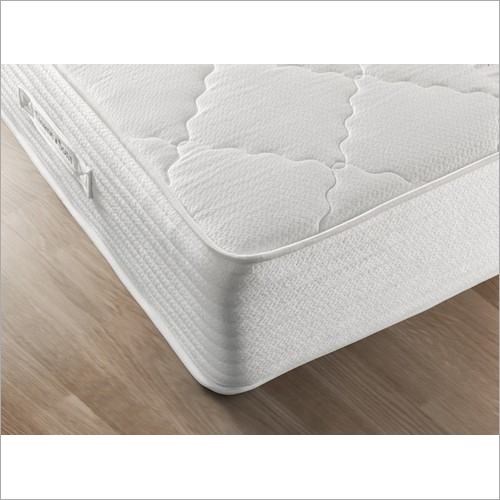 White Bed Plain Mattress