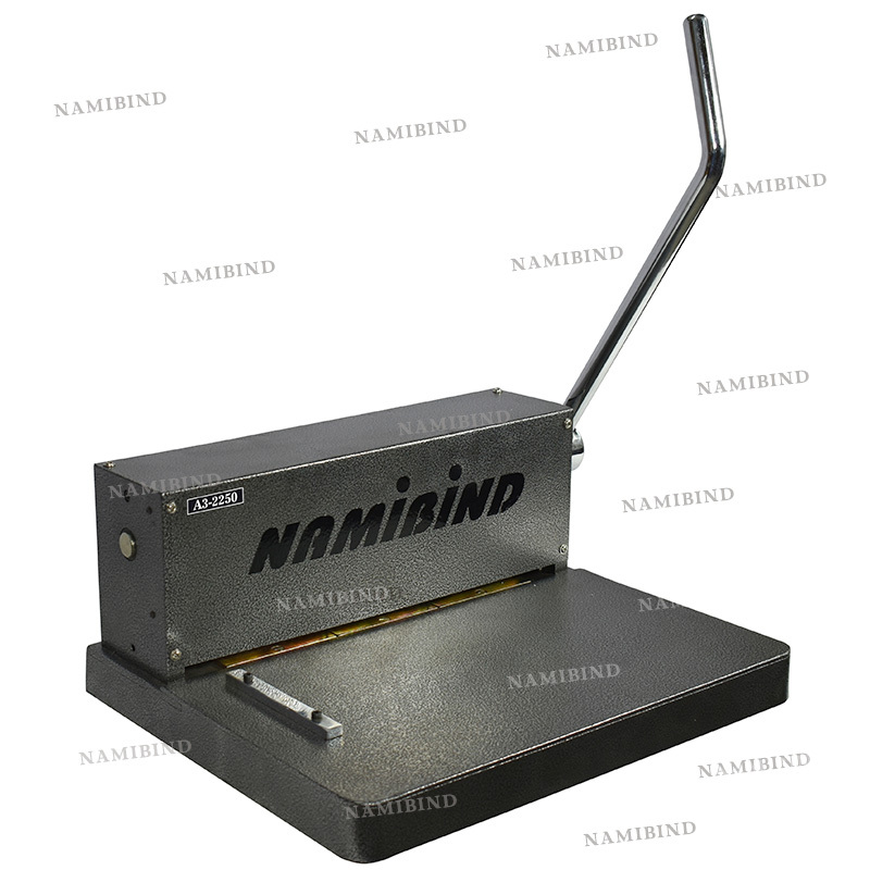 Spiral Binding Machine - 23" X 12" X 7" Inch Heavy Duty Green Manual Coil Binder With 1 Year Warranty 360â° Easy Rotation Capability