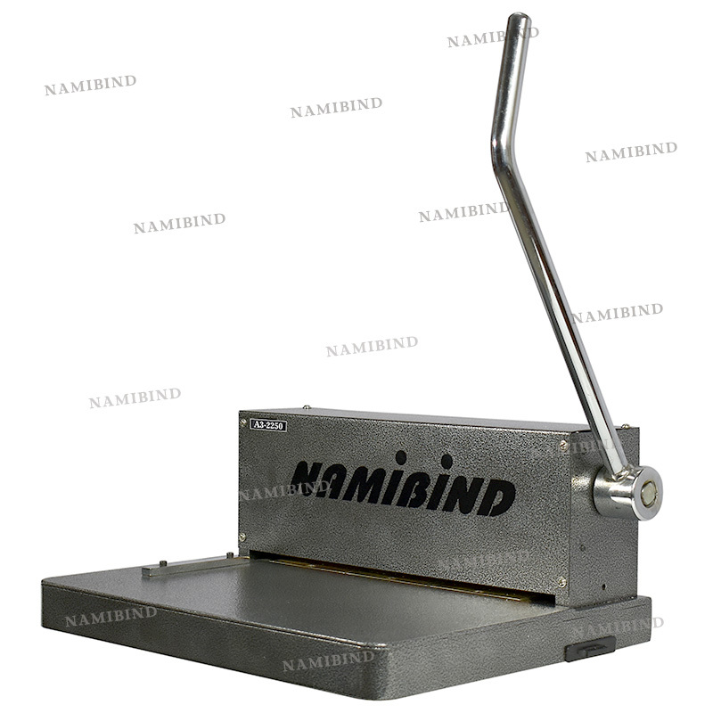 Spiral Binding Machine - 23" X 12" X 7" Inch Heavy Duty Green Manual Coil Binder With 1 Year Warranty 360â° Easy Rotation Capability