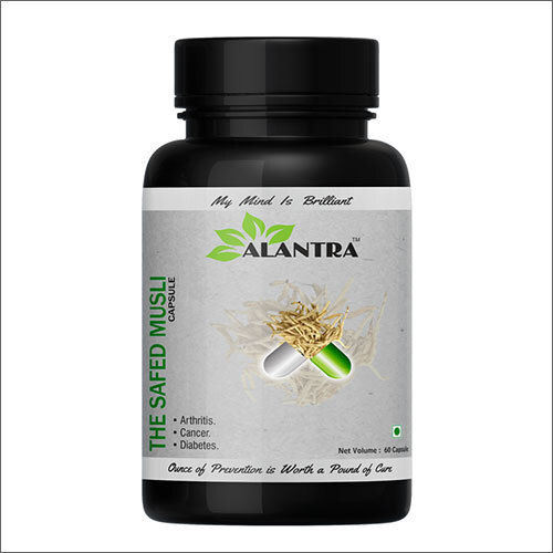 Herbal Medicine Safed Musli Root Capsules