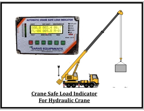 Safe Load Indicator - Ms Material With Powder Coated, 12x55x35 Mm, Yellow Blue Color, Operates On 12/24vdc