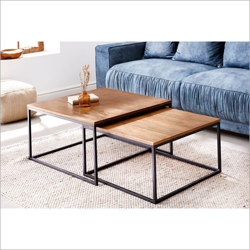 Machine Made Coffee Nesting Table