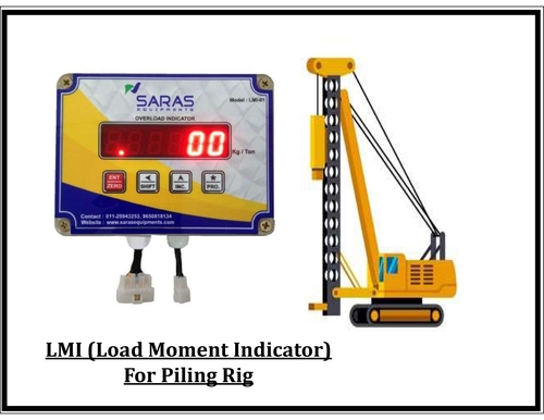 Yellow Blue Safe Load Indicator For Pilling Rig Machine