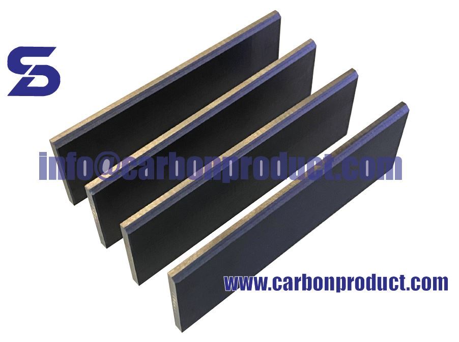 Sd Carbon Original Grade Replacement Set Of 6 Vanes Fit For Elmo Rietschle 513455-06 - Sd 60314 06 192 - Color: Black / Grey