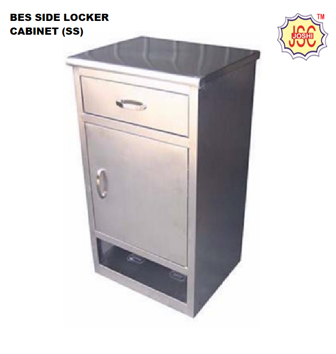 Bed Side Locker Cabinet Raw Material: Metal