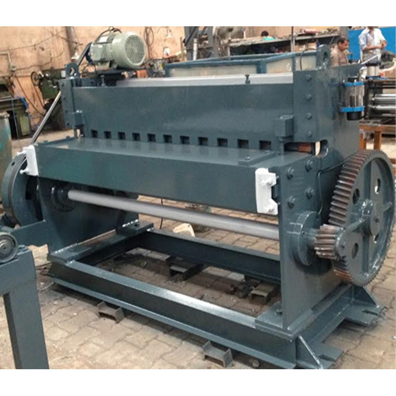Under Crank Shearing Machine - Mild Steel, Automatic Grade, Grey Color | Precision Performance with Advanced Automation