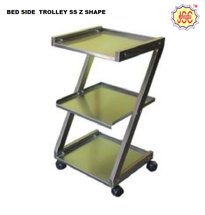 Multipurpose Trolleys - Metal & Plastic Framework, For Animal Pharmaceutical And Biomedical Applications - Z-shape, Dressing, Instrument, And Medicine Types