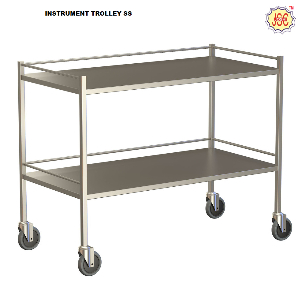 Multipurpose Trolleys - Metal & Plastic Framework, For Animal Pharmaceutical And Biomedical Applications - Z-shape, Dressing, Instrument, And Medicine Types