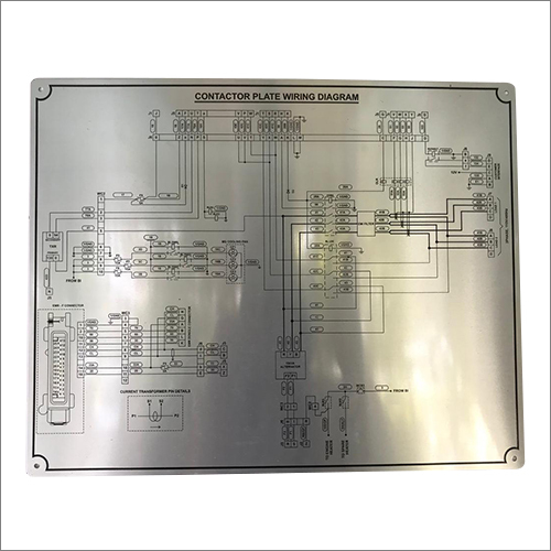 Industrial Stainless Steel Nameplate