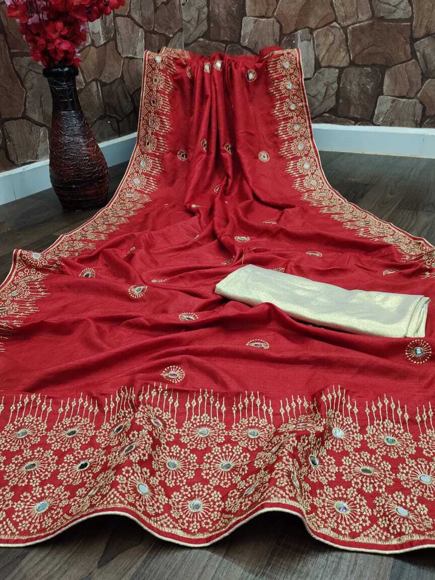 Indian Dola Silk Saree