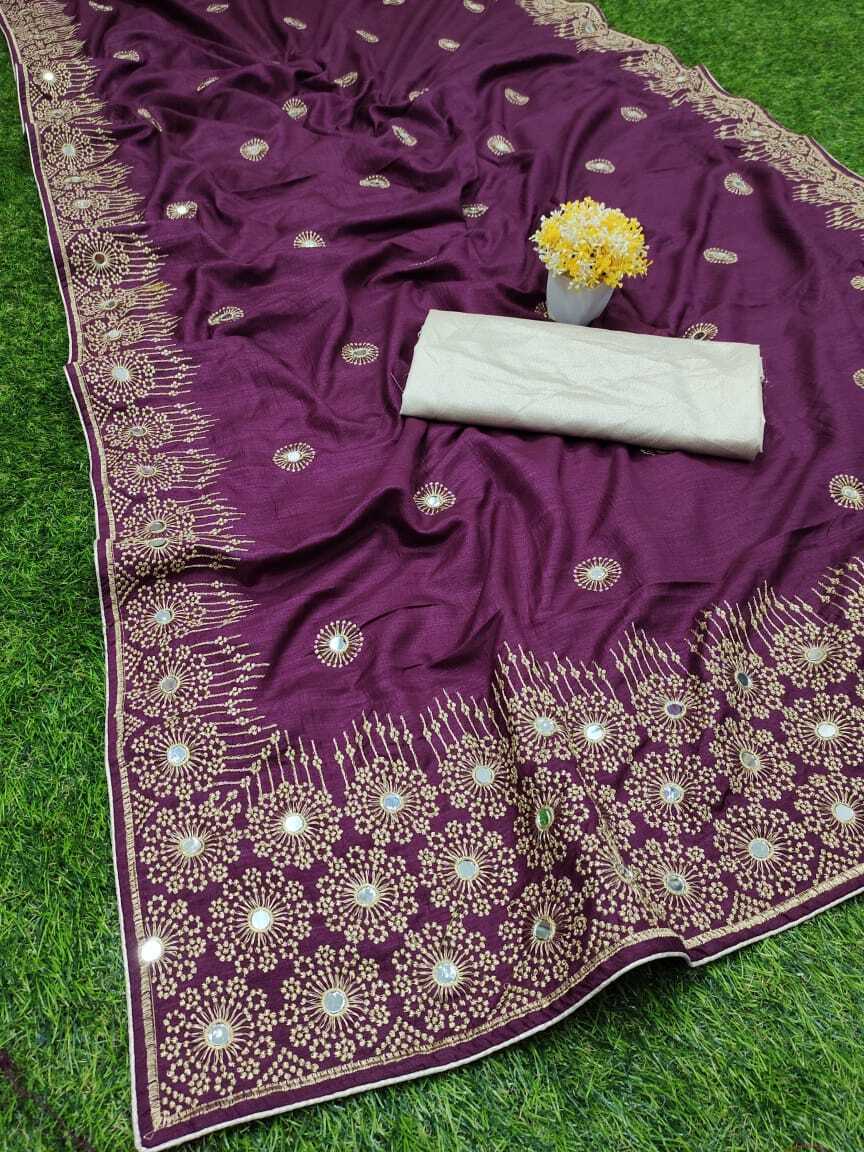 Indian Dola Silk Saree