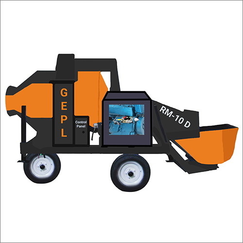 Diesel Reversible Drum Mixer Machine - General Use: Industrial