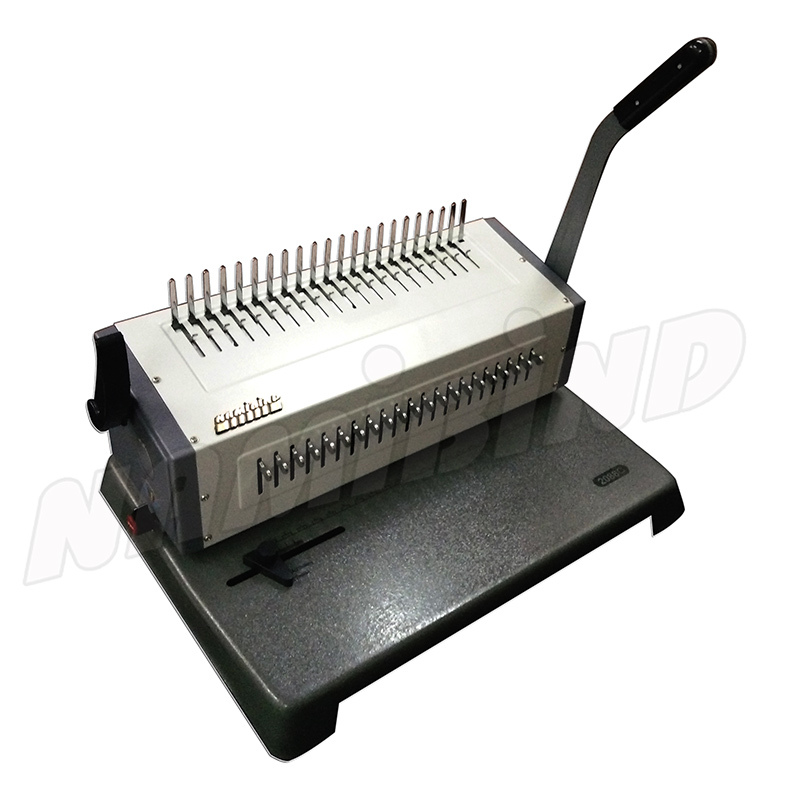 Manual Comb Binding Machine (F/s) | Punch Capacity ( 20 Sheets) - Dimension (L*w*h): 440 X 330 X 216 Mm Millimeter (Mm)