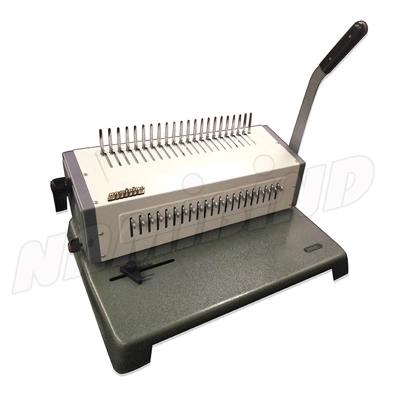 Manual Comb Binding Machine (F/s) | Punch Capacity ( 20 Sheets) - Dimension (L*w*h): 440 X 330 X 216 Mm Millimeter (Mm)