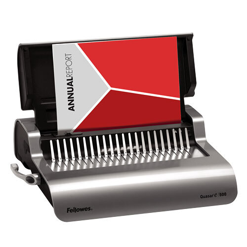 Automatic Electric Comb Binding Machine W/ Starter Kit