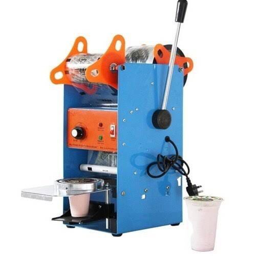 Cup Sealing Machine - 220V/50Hz, 200W Power, 600-700 Cups/Hour | New, Lightweight 14 kg, Food Industry Application