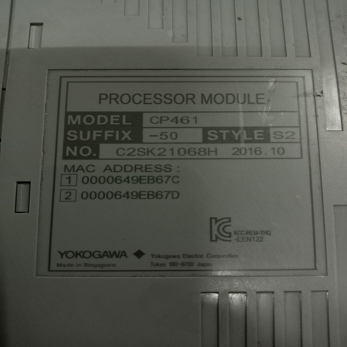 Yokogawa Cp461-50-s2 Processors Module