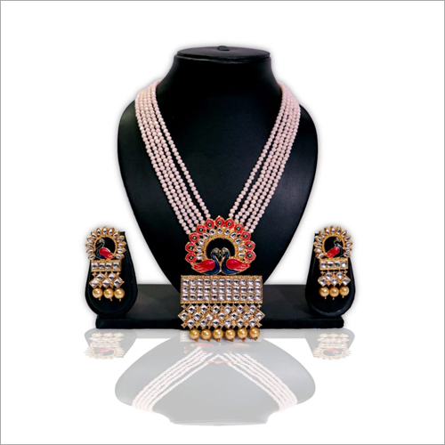 Traditional Long Necklace Set Gender: Women