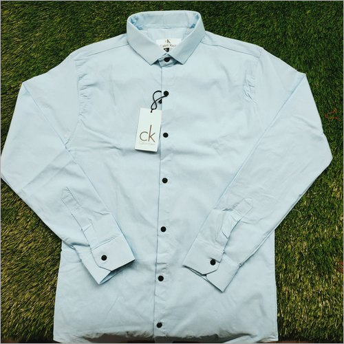 व्हाइट इम्पोर्टेड टवील लाइक्रा शर्ट्स