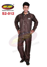Pvc Polyester Raincoat - Color: Assorted